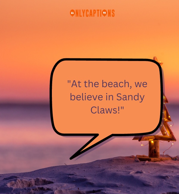 Beach Christmas Quotes-OnlyCaptions