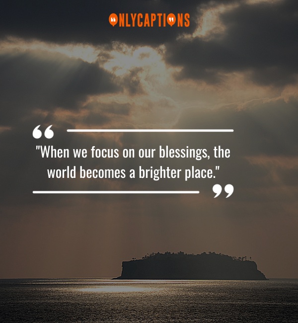 Count Your Blessings Quotes-OnlyCaptions