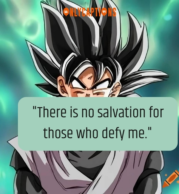 Goku Black Quotes-OnlyCaptions