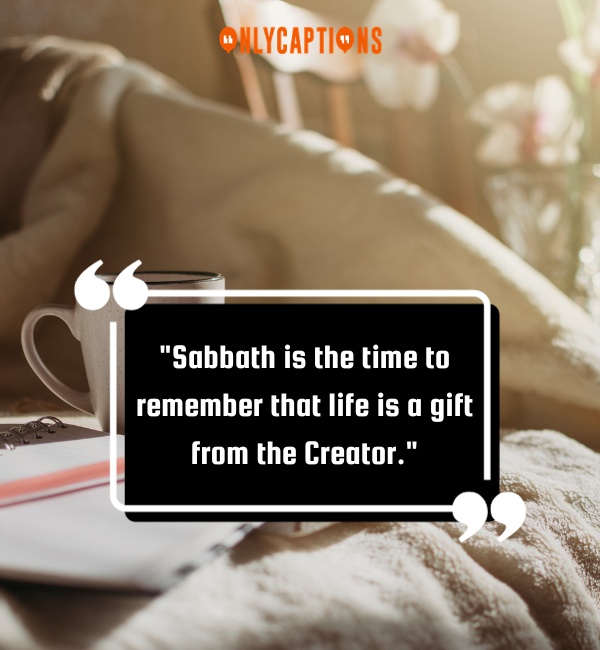Happy Sabbath Quotes-OnlyCaptions