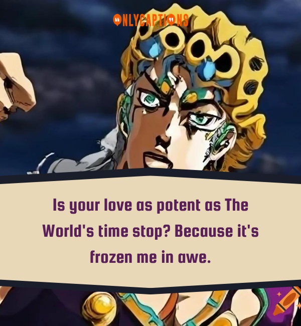 JJBA Pick Up Lines 2-OnlyCaptions