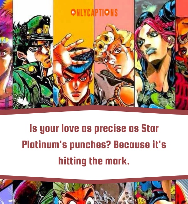 JJBA Pick Up Lines 3-OnlyCaptions