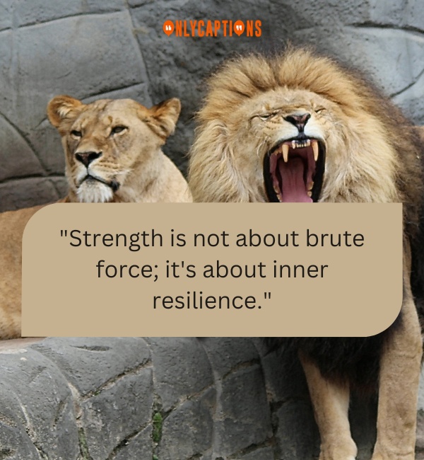 Lion And Lioness Quotes 3-OnlyCaptions