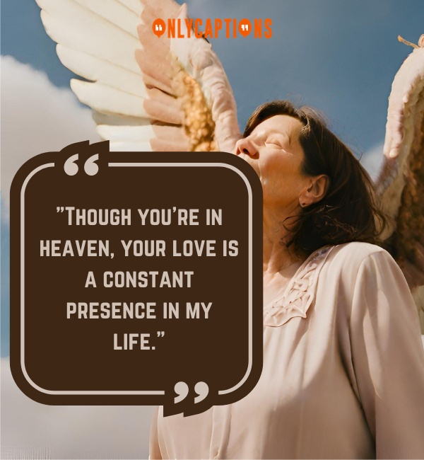Mom In Heaven Quotes-OnlyCaptions