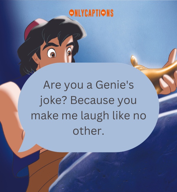 Pick Up Lines About Aladdin-OnlyCaptions