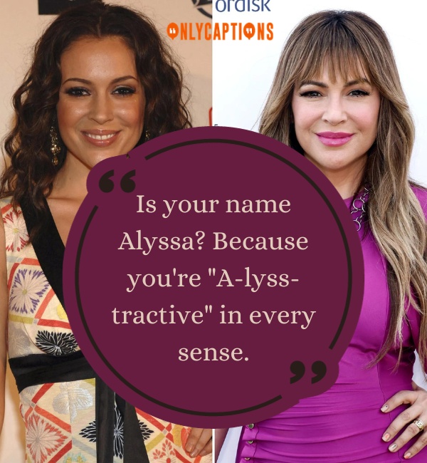 Pick Up Lines About Alyssa 3-OnlyCaptions
