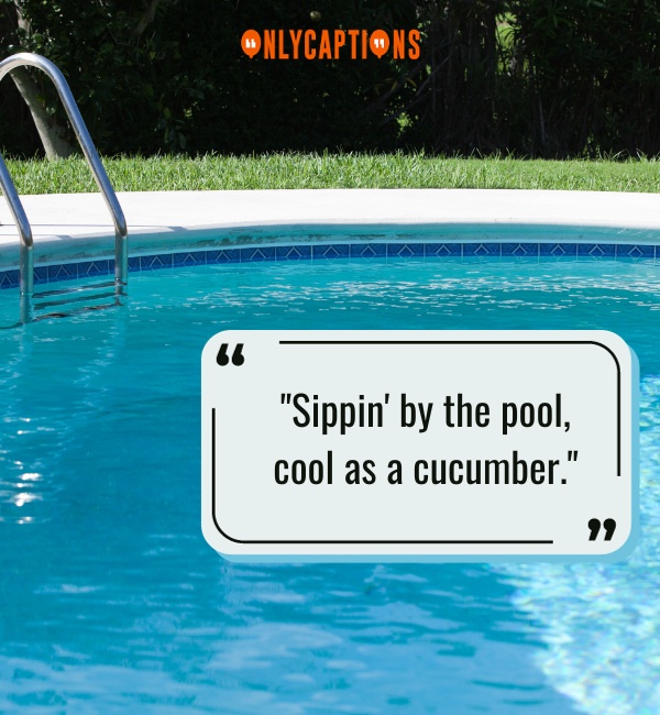 Pool captions for instagram-OnlyCaptions