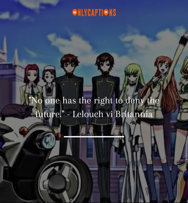 Quotes About Code Geass 2-OnlyCaptions