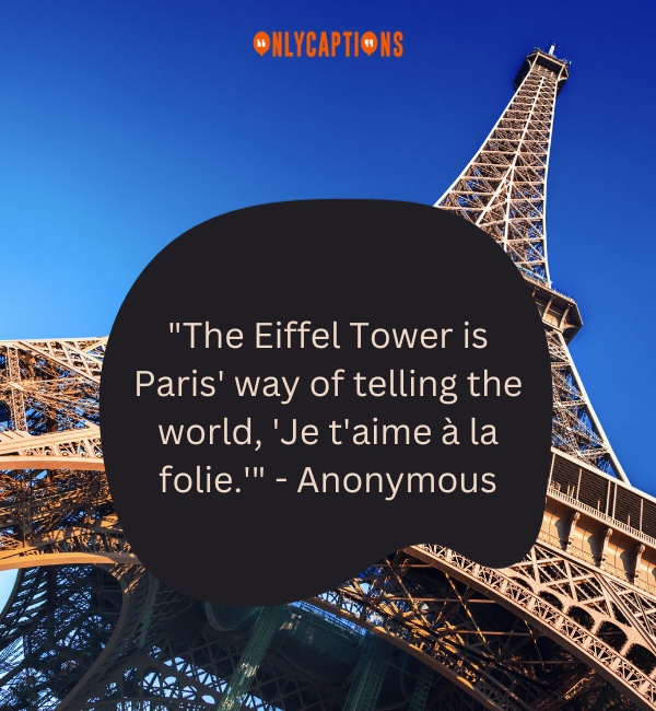 Quotes About Eiffel Tower-OnlyCaptions