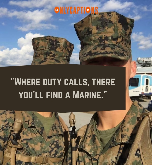 Quotes For Marine Corps-OnlyCaptions