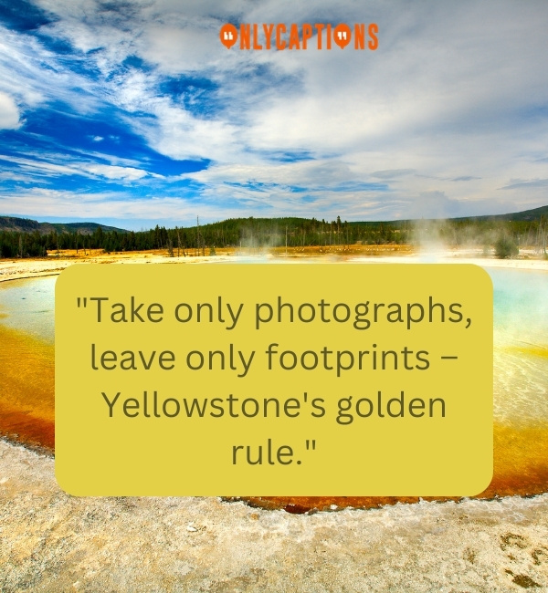 Yellowstone National Park Quotes-OnlyCaptions
