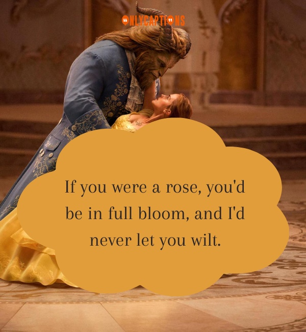 Beauty and The Beast Pick Up Lines-OnlyCaptions