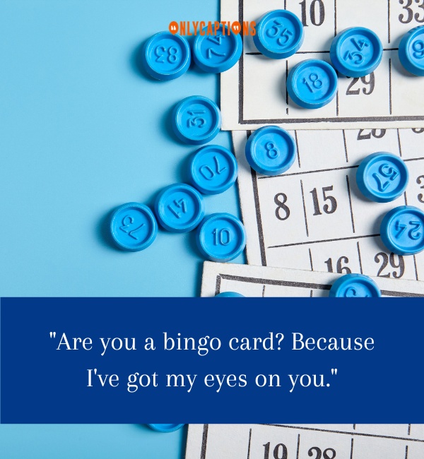 Bingo Pick Up Lines 3-OnlyCaptions