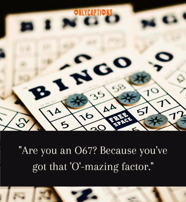 Bingo Pick Up Lines-OnlyCaptions