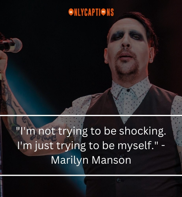 Quotes About Marilyn Manson-OnlyCaptions
