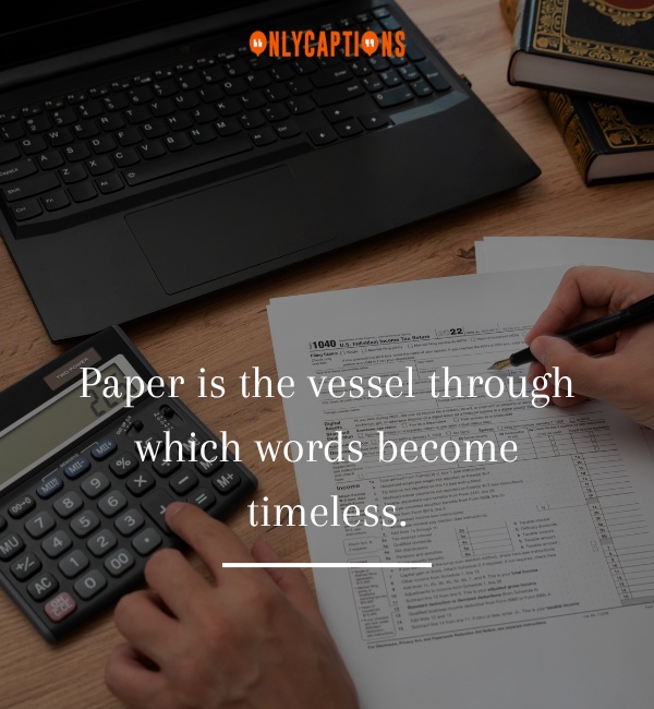 Quotes About Paper 3-OnlyCaptions