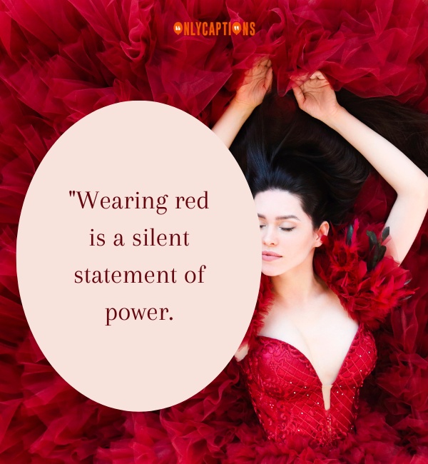 Quotes About Red Dress 3-OnlyCaptions