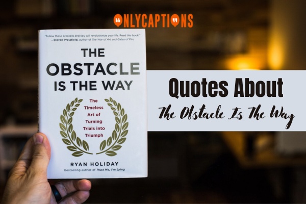 Quotes About The Obstacle Is The Way 1-OnlyCaptions