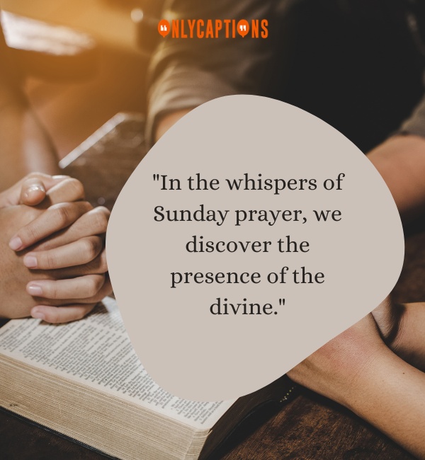 Sunday Prayer Quotes-OnlyCaptions