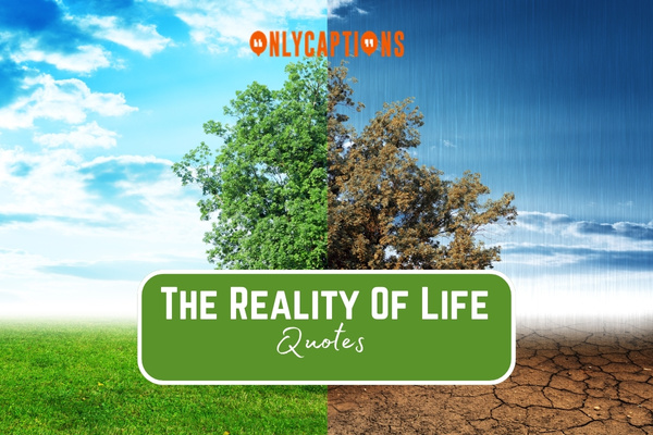 The Reality Of Life Quotes-OnlyCaptions
