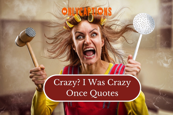 Crazy? I Was Crazy Once Quotes (2024)