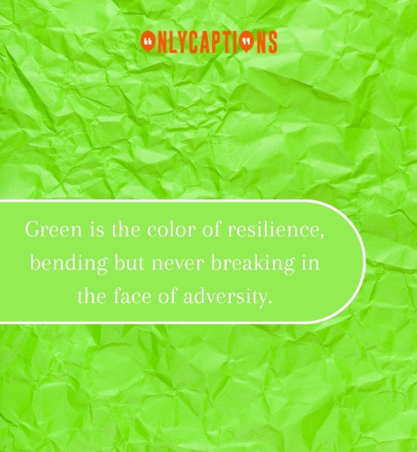 Green Colour Quotes 2-OnlyCaptions