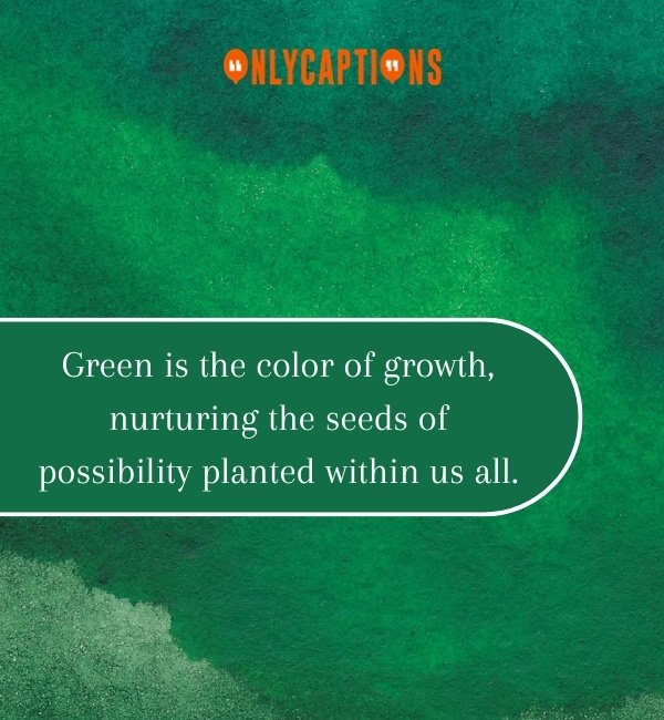 Green Colour Quotes 3-OnlyCaptions