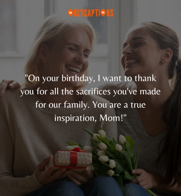 Happy Birthday Mother Quotes From Daughter-OnlyCaptions