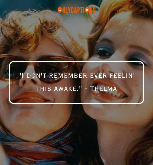 Quotes About Thelma Louise 3-OnlyCaptions