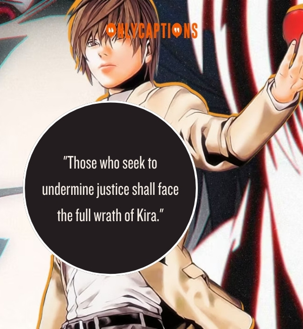 Quotes By Light Yagami-OnlyCaptions