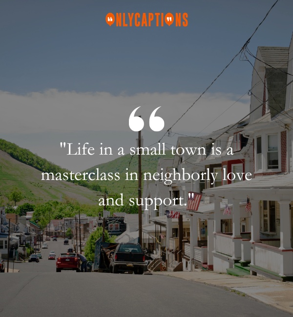 Quotes On Small Towns-OnlyCaptions