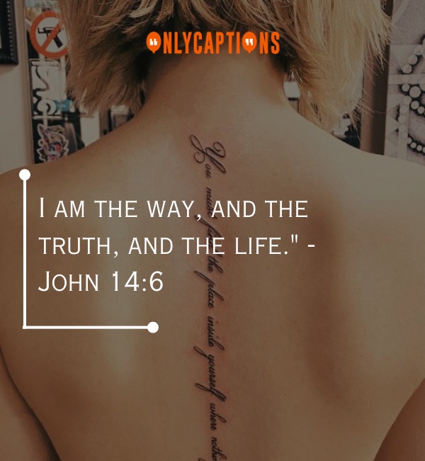 Bible Verse Quote Spine Tattoos (2024)