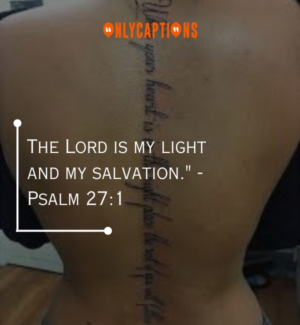 Bible Verse Quote Spine Tattoos-OnlyCaptions