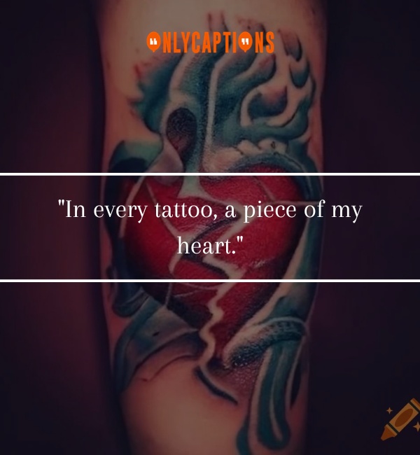 Broken Heart Tattoo Quotes 2-OnlyCaptions