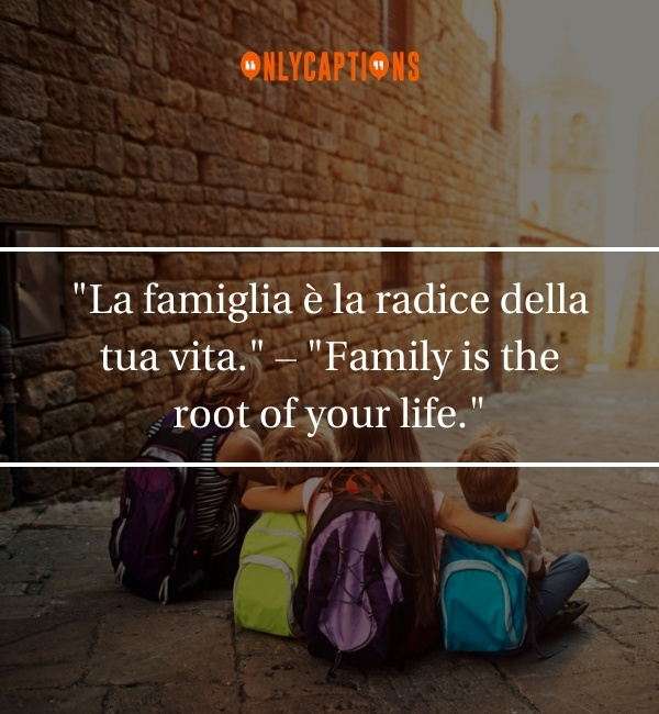 Italian Quotes About Family-OnlyCaptions