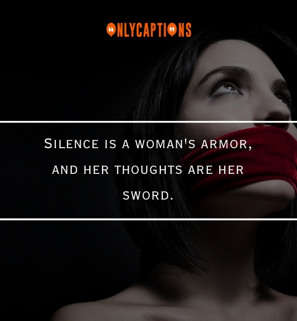 Quotes Woman Silence-OnlyCaptions