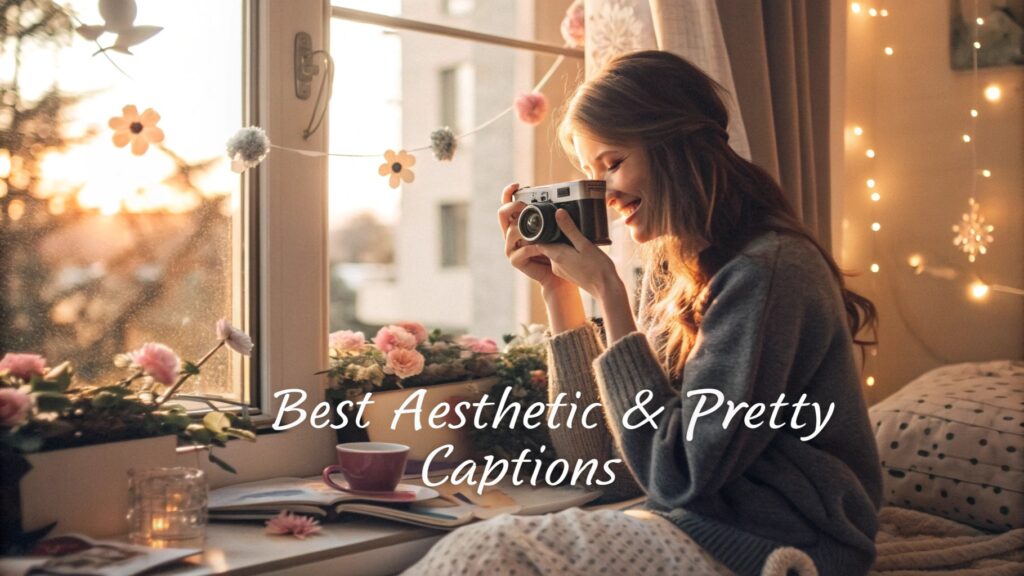 Best Aesthetic & Pretty Captions