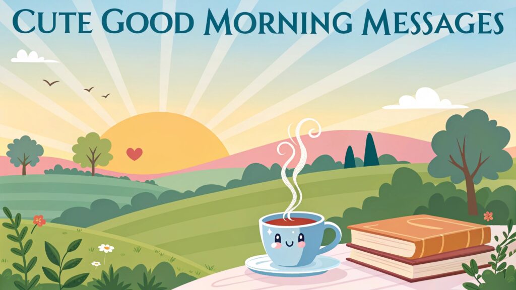 Cute Good Morning Messages
