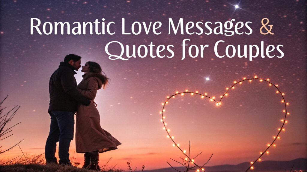 Romantic Love Messages & Quotes for Couples