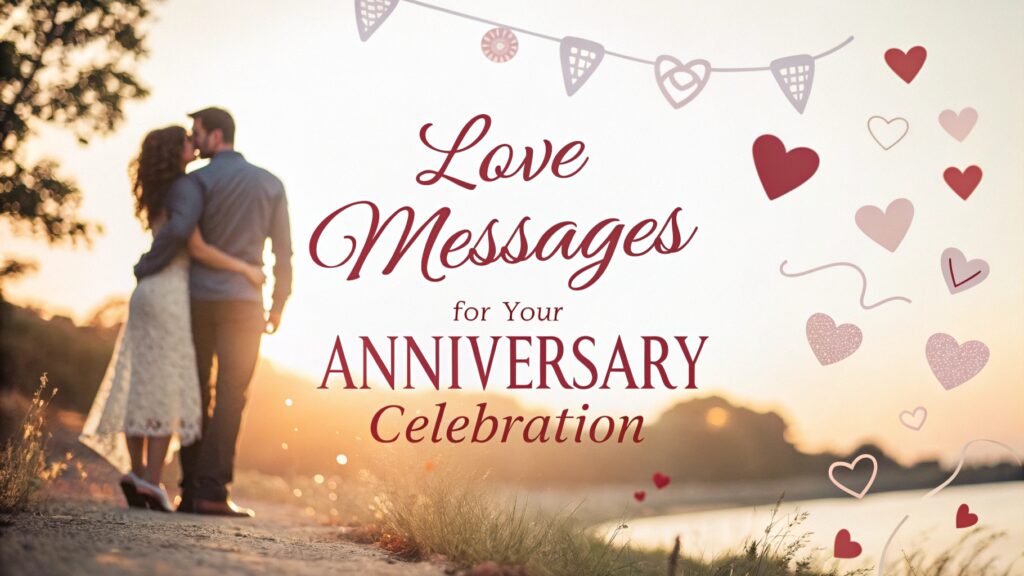 Love Messages for Your Anniversary Celebration