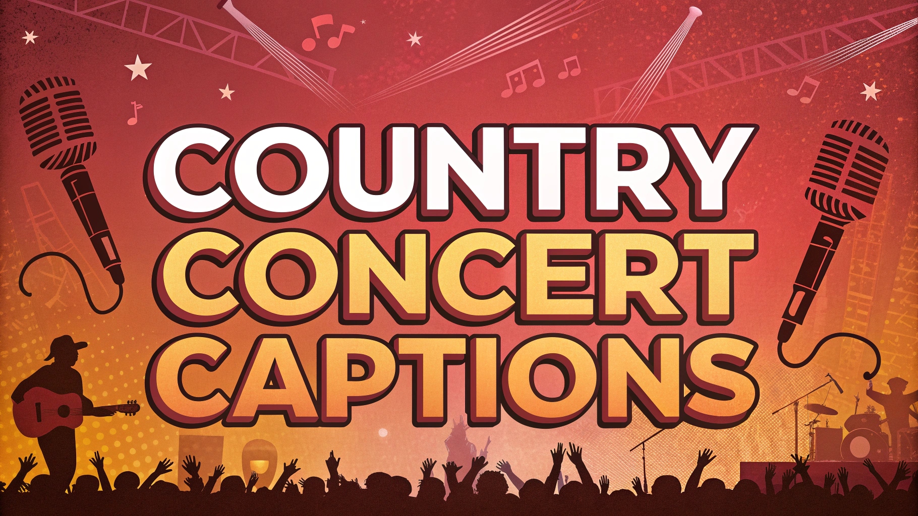 300+ Best Country Concert Captions: Funny & Badass 2026