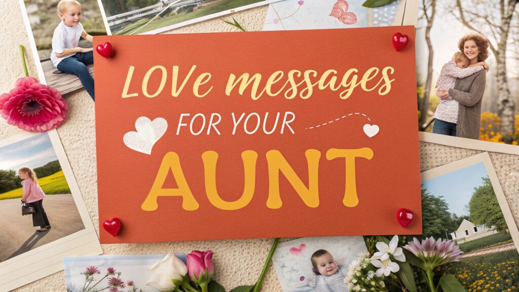 Love Messages for Your Aunt