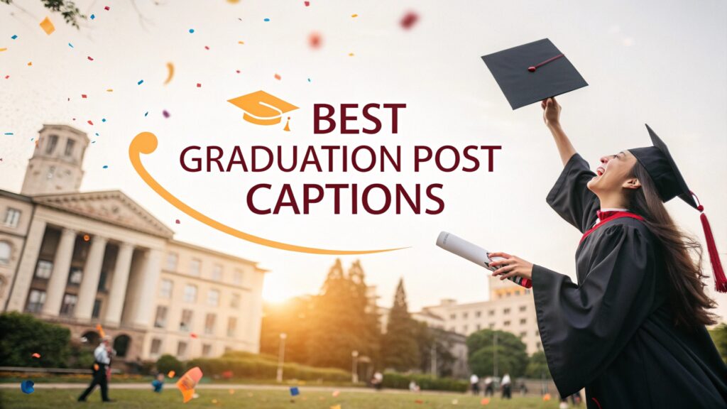 Best Graduation Post Caption