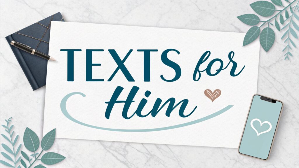 Texts for Him