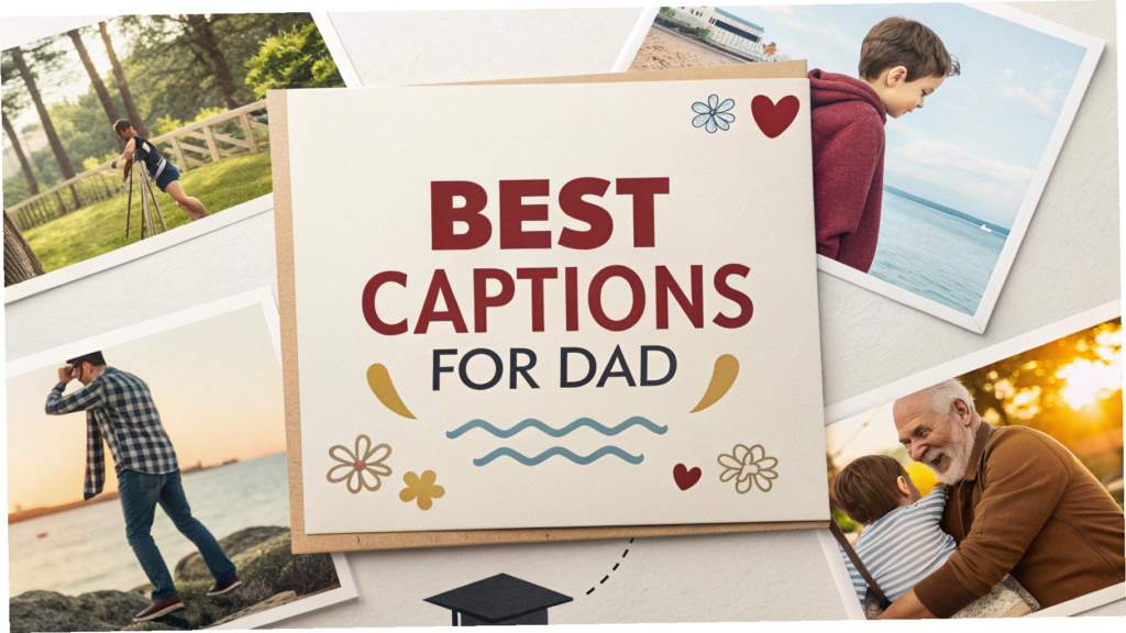 Captions for Dad