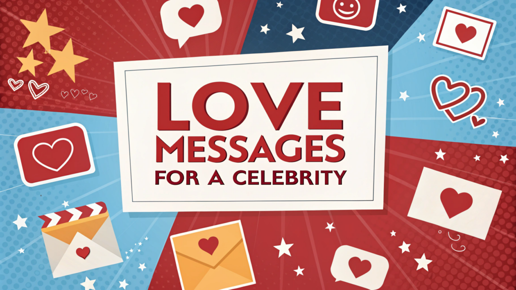 Love Messages for a Celebrity