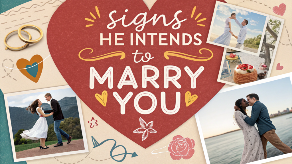 Signs He Intends to Marry You
