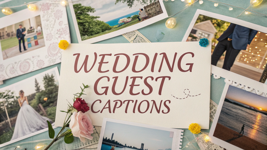 Wedding Guest Captions