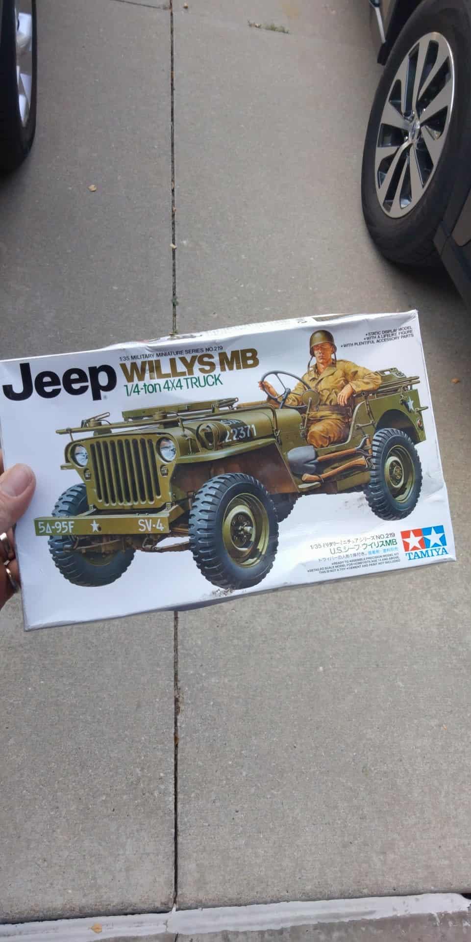 TAMIYA Jeep Willys 1/4 Ton 4X4 Hobby Model Kit customer photo 2