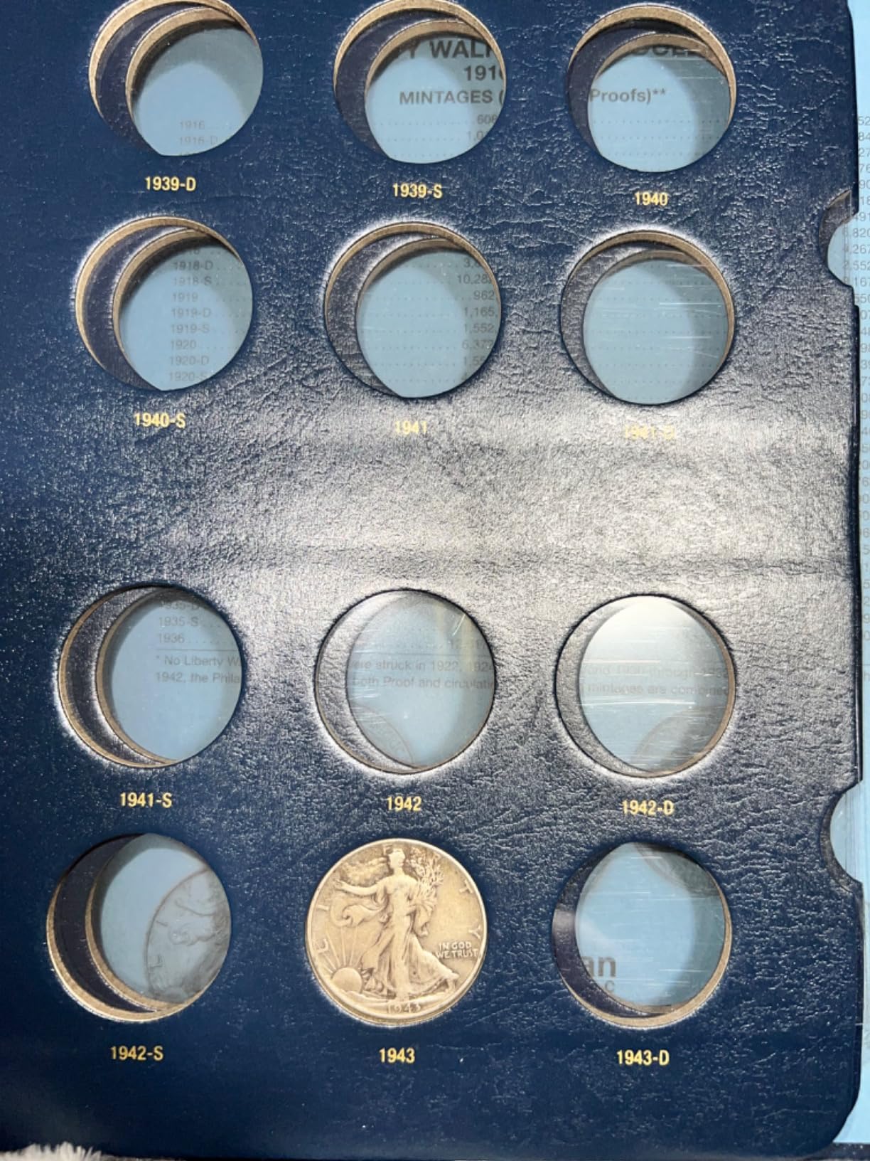 US Franklin Half Dollar Coin Album 1948 - 1963 #9126 customer photo 2